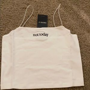 Not Today Graphic Cami